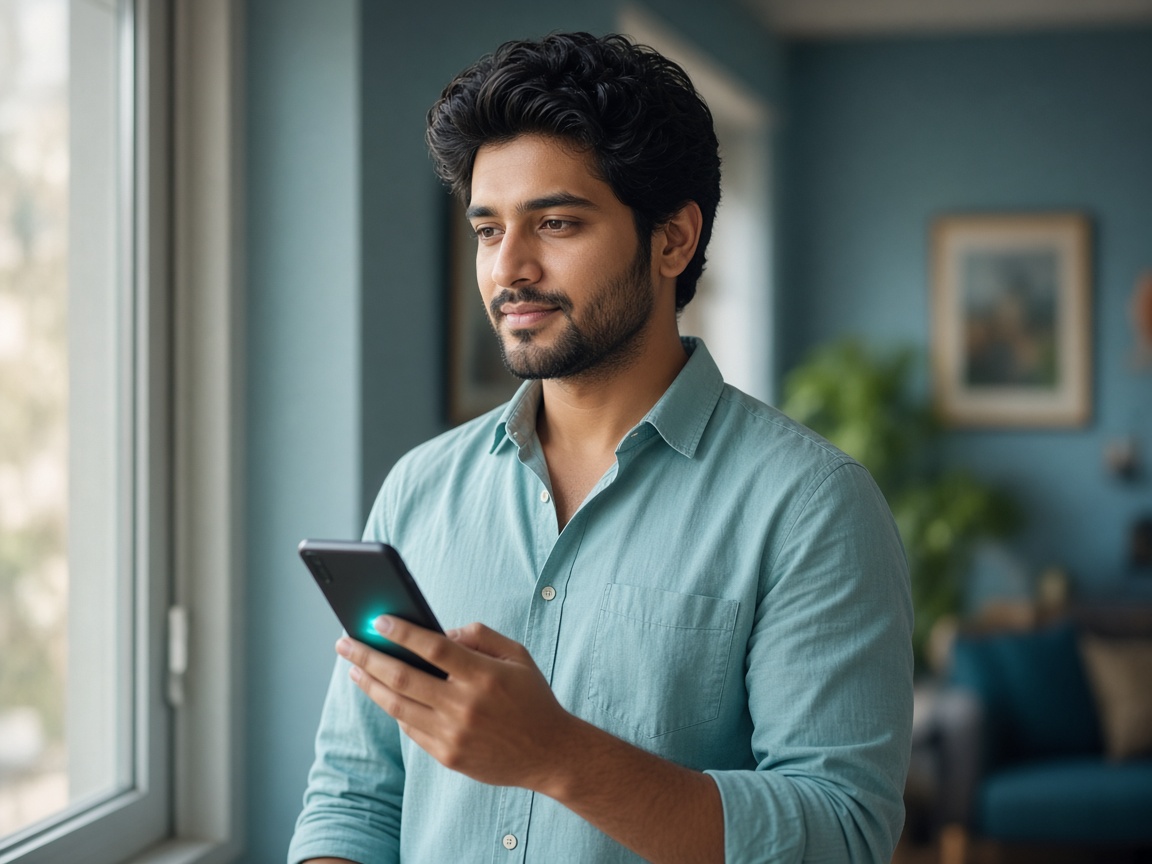 Young professional protected with individual health cover